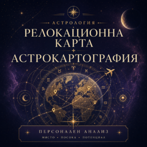 Relocation Chart + AstroCartoGraphy